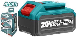TOTAL BATTERIE AU LITHIUM-ION TFBLI2002   