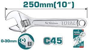TOTAL CLE A MOLETTE THT1010103   L  250 mm   10"