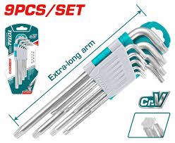 TOTAL JEU CLE TORX / GRANAGE THT106391 T10-50 EXTRA-LONG 
