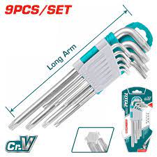 TOTAL JEU CLE TORX /GRANAGE THT106392 T10-50 BRAS LONG