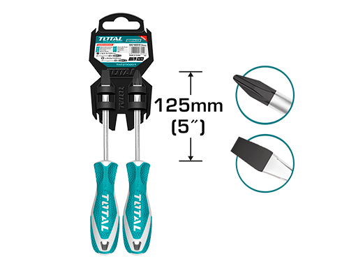 TOTAL JEU DE TOURNEVIS  THT250201     2PCS