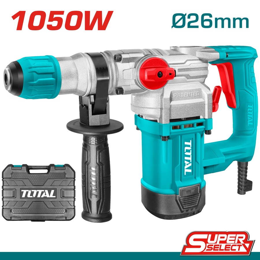 TOTAL MARTEAU PERFORATEUR TH110266   1050W 