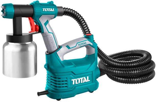 TOTAL PISTOLET A PEINTURE ELECTRIQUE TT5006-2 550W 850ml