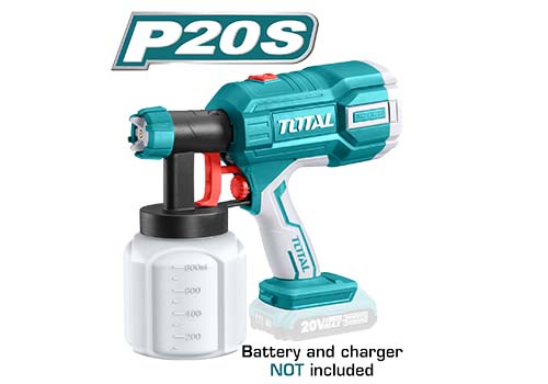 TOTAL PISTOLET PEINTURE  20V TSGLI2001   SEUL