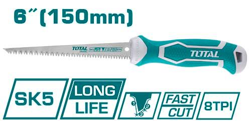 TOTAL SCIE A PLATRE THWBSW66   T 6"/150 mm 