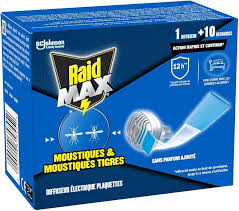 /INSECTICIDE EN PLAQUETTE ELECTRIQUE RAID