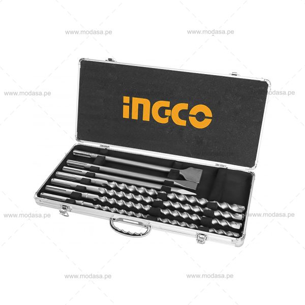 INGECO  JEU DE FORETS MARTEAU ET
BURIN SDS MAX