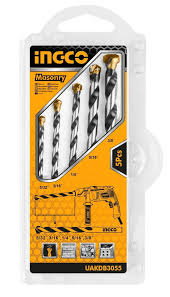 INGECO  SET DE FORETS À BÉTON         5 PIÈCES