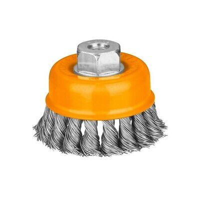 INGECO  BROSSE MÉTALLIQUE TORSADÉE 75MM