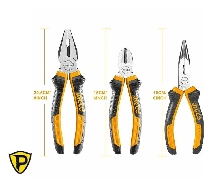 INGECO  SET DE 3 PINCES HAUTE PERFORMANCE