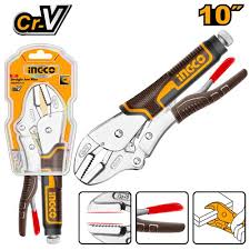 INGECO  PINCE-ÉTAU À MÂCHOIRE DROITE 255MM