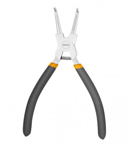 INGCO    PINCE CIRCLIPS EXTERIEUR À TÊTE COURBÉE 180MM HCCP261804