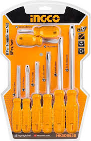 INGCO    SET DE 8 TOURNEVIS