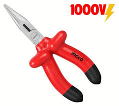 INGCO    PINCE À LONG NEZ ISOLÉE 1000V - 200MM(8")