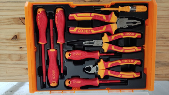 INGCO    JEU D'OUTILS TÉLÉCOM 51 PIÈCES