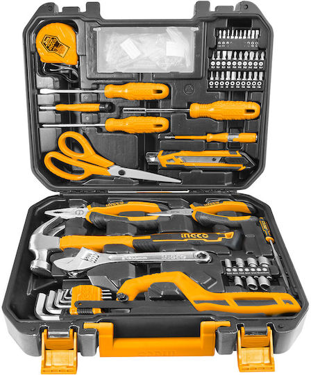 INGCO    COFFRET À OUTILS 120 PIÈCES