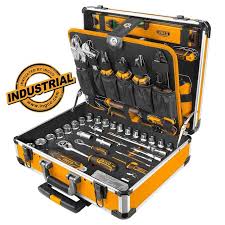 INGCO    VALISE D'OUTILS À MAIN 147PCS