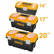 INGCO    BOÎTE À OUTILS EN PLASTIQUE PVC 14"