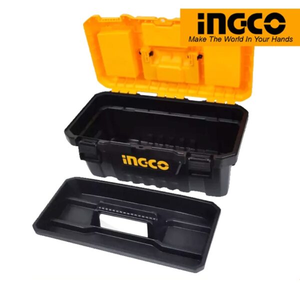 INGCO    BOÎTE À OUTILS EN PLASTIQUE PVC 17"