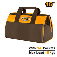 INGCO    SAC À OUTILS RIGIDE 16" 