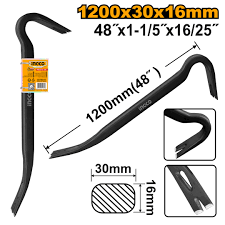 INGCO    PINCE À DÉCOFFRER 1220MMX30MMX16MM