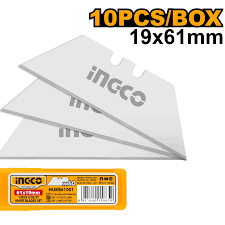 INGCO    SET DE 10 LAMES DE COUTEAUX SK5