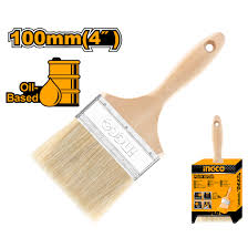 INGCO    PINCEAU EN BOIS 100MM POUR PEINTURE À HUILE
LONGUEUR DES POILS: 70 MM