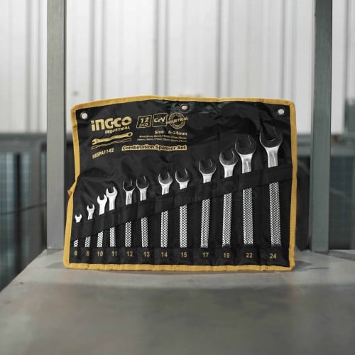 INGCO    JEU DE CLES MIXTES 12PCS
