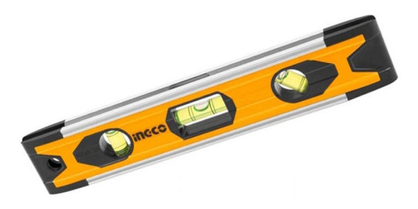 INGCO    MINI NIVEAU À BULLE AVEC 3 FIOLES 225MM