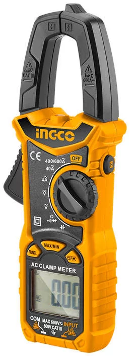 INGCO    PINCE MULTIMÈTRIQUE CAT.III 600V
