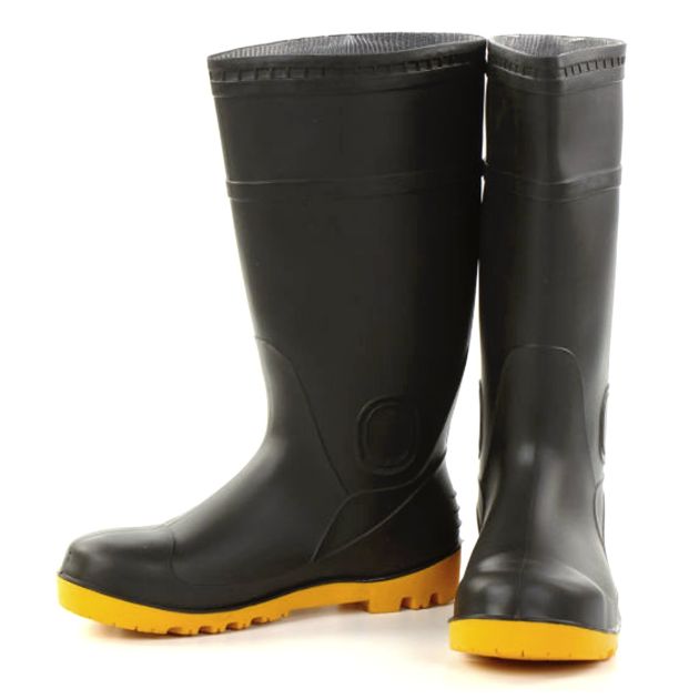 INGECO  BOTTES PVC NOIRES TAILLE44