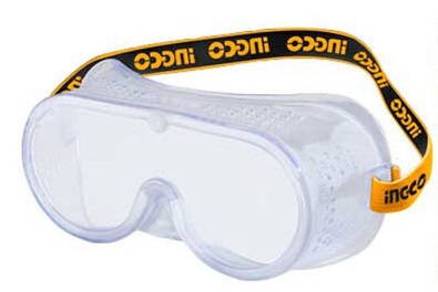 INGCO    LUNETTES DE PROTECTION SOUPLES À BANDE ÉLASTIQUE