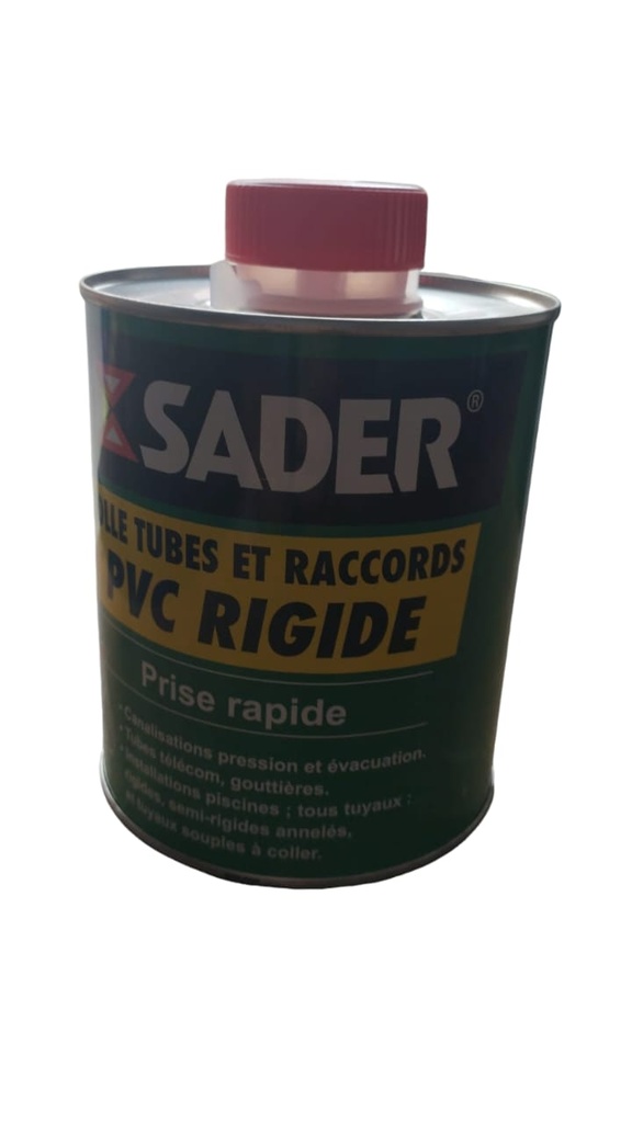 COLLE PVC RIGIDE SADER 1LITRE 