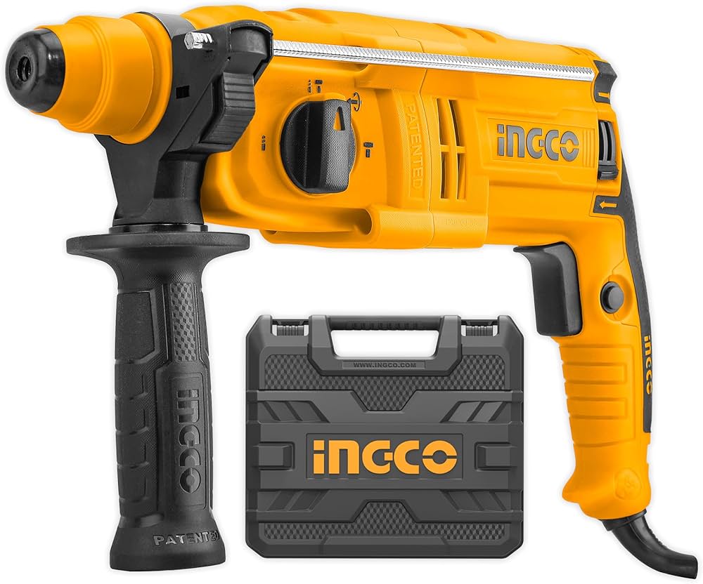 INGCO    MARTEAU PERFORATEUR  26MM 800W+MANDRIN RGH9028-2