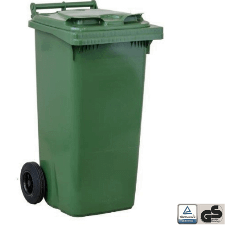 POUBELLE 240L A PEDALE GRIS AVEC PEDALE