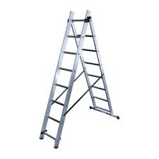 PORTO ECHELLE EN ALUMINIUM DOUBLE 2x8 ,  4.5m