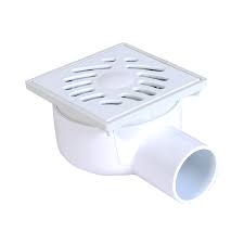 PS SIPHONETTE 10/10 COUDE AVEC GRILLE PLAST