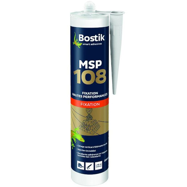 TUBE BOSTIK MSP 108 BLANC 290 ML