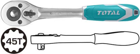 [_THT106146] TOTAL CLE A CLIQUET 1/4 " THT106146   T1/4" 45T   