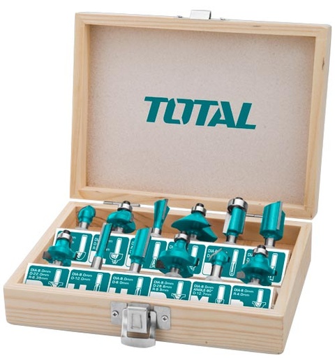 [TACSR0121] TOTAL JEU MECHES FRAISEUSES TACSR0121     6 mm 12 PCS 