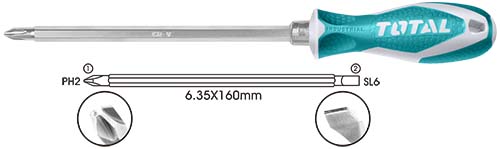 [THT250206] TOTAL JEU DE TOURNEVIS 2 EN 1  THT250206   