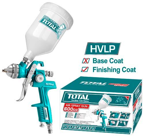[TAT10601] TOTAL PISTOLET PEINTURE FINITION PNEUM TAT10601  600CC