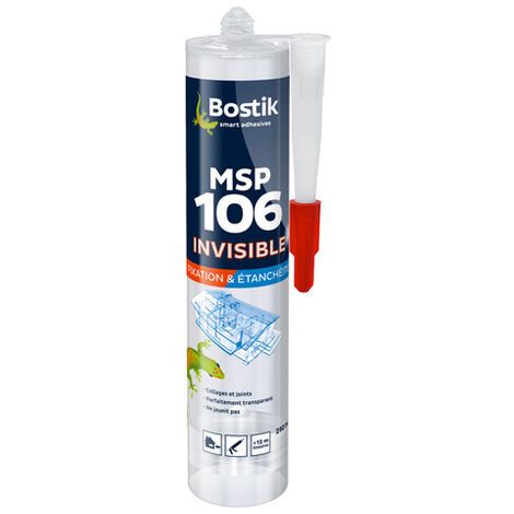 [COLLE0032] TUBE BOSTIK MSP 106 TRANSPARENT 290 ML 