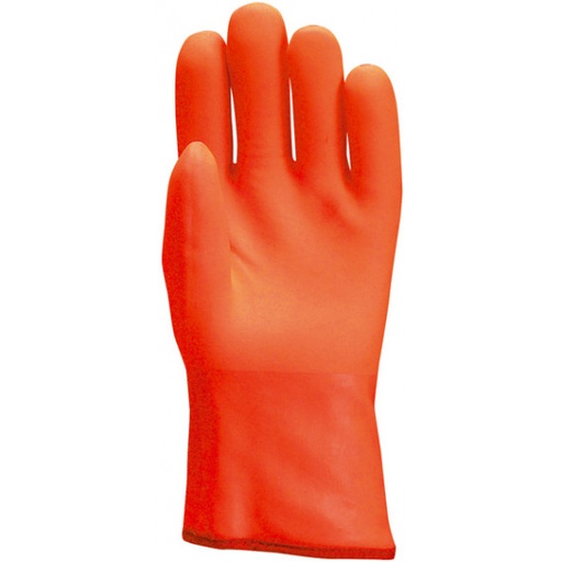 GANT DE MANUTENTION  ORANGE EN LATEX