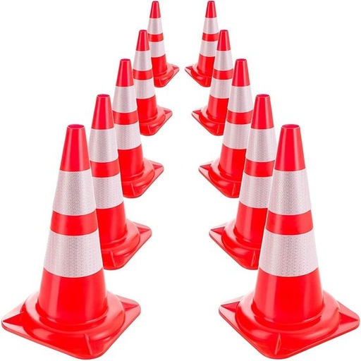 [SEC40001030-50] CONES DE SIGNALISATION SOUPLE 50 CM 7092 