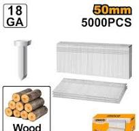 [ANA18501] INGCO    5000 CLOUS GALVANISÉS LISSES 50MM CALIBRE18 - 50X1,2 MM