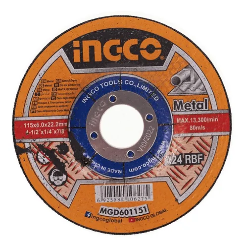 [MGD601151] INGCO    DISQUE À MEULER 115MM