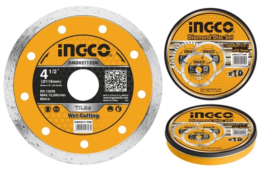 [DMD021152M] INGECO  DISQUE DIAMANT A EAU 115MM