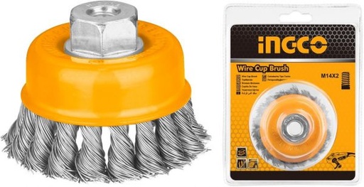 [WB11001] INGECO  BROSSE MÉTALLIQUE 100MM