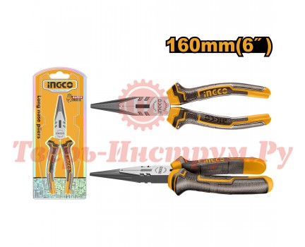 [HLNP08168] INGCO    PINCE À BEC LONG 160MM